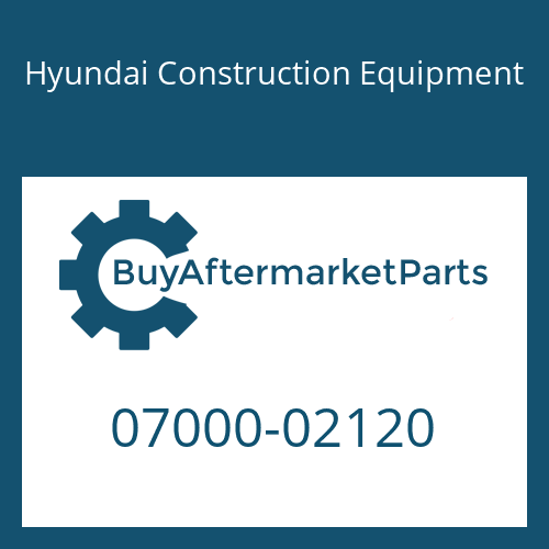 Hyundai Construction Equipment 07000-02120 - O-Ring