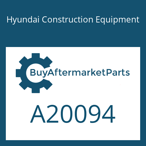 Hyundai Construction Equipment A20094 - Std(1.7) Bucket Wa for Heavy Equipment