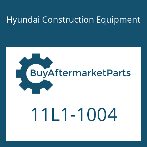 Hyundai Construction Equipment 11L1-1004 - WASHER-HARDEN