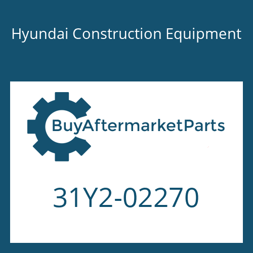 Hyundai Construction Equipment 31Y2-02270 - PISTON-CYL