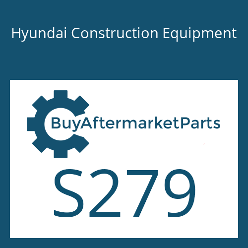 Hyundai Construction Equipment S279 - NUT for Heavy Equipment