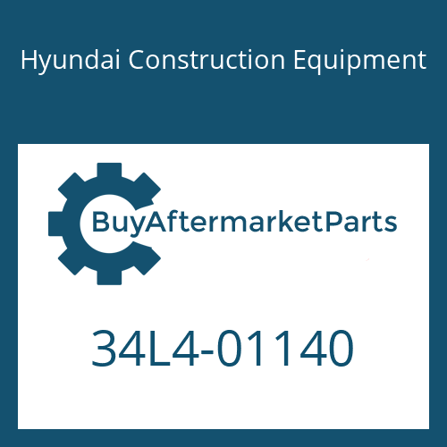 Hyundai Construction Equipment 34L4-01140 - BLOCK
