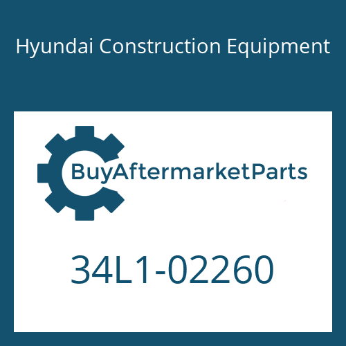 Hyundai Construction Equipment 34L1-02260 - PIPE ASSY-HYD