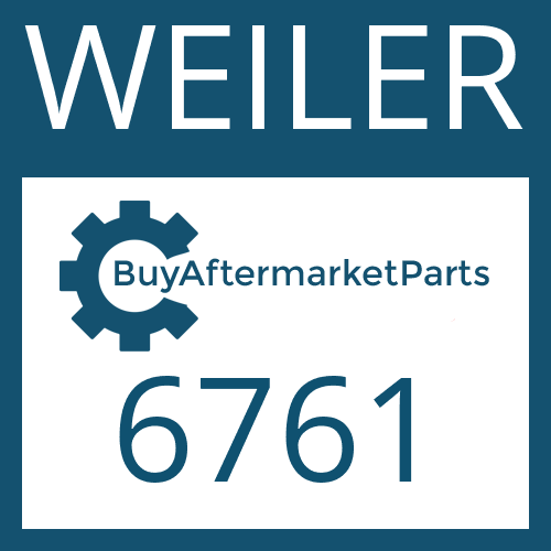 WEILER 6761 - SEAL - O-RING