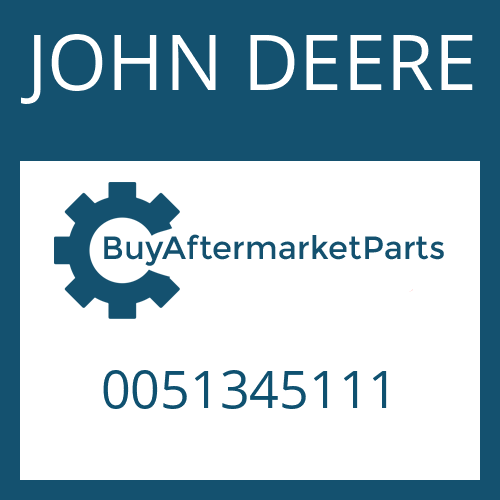 JOHN DEERE 0051345111 - SEAL WASHER