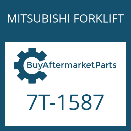 MITSUBISHI FORKLIFT 7T-1587 - VENT