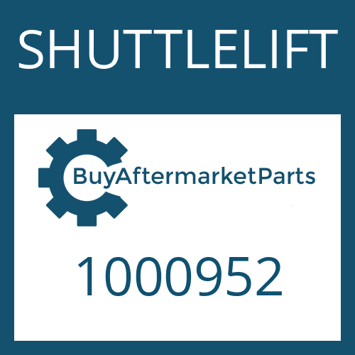 SHUTTLELIFT 1000952 - BRAKE DISC