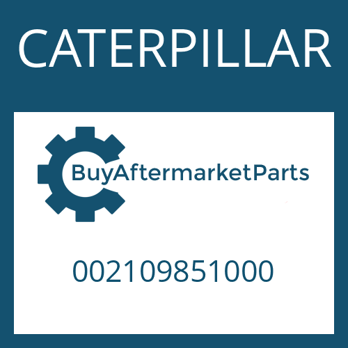 CATERPILLAR 002109851000 - A LOCK-NUT