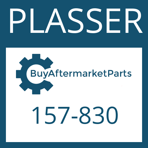 PLASSER 157-830 - GASKET