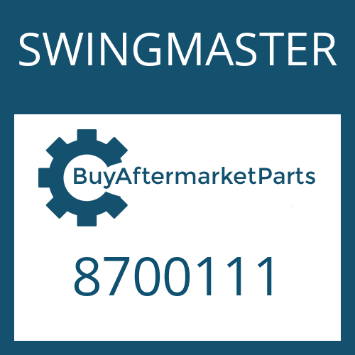 SWINGMASTER 8700111 - WASHER