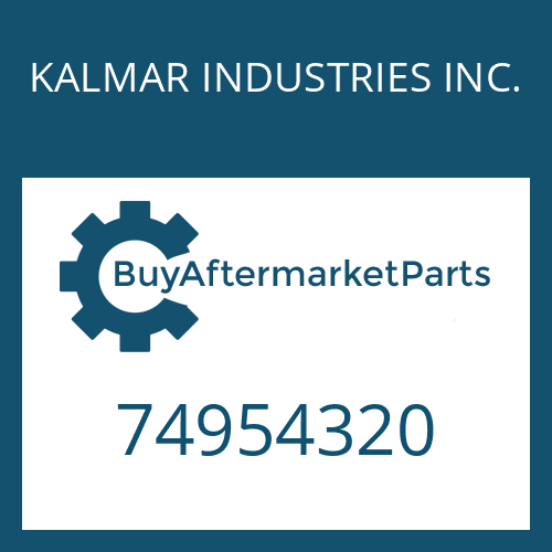 KALMAR INDUSTRIES INC. 74954320 - SNAP RING