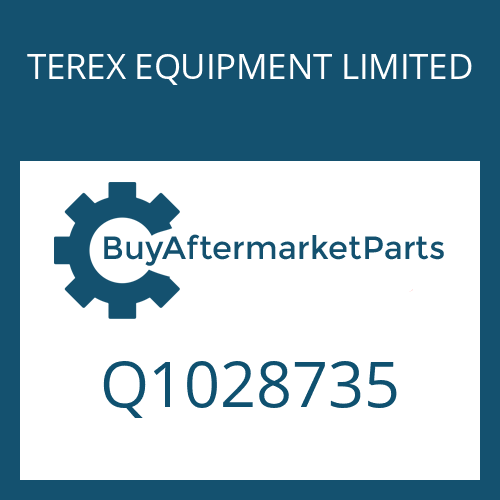 TEREX EQUIPMENT LIMITED Q1028735 - SPACER