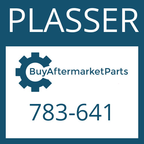 PLASSER 783-641 - A FILTER