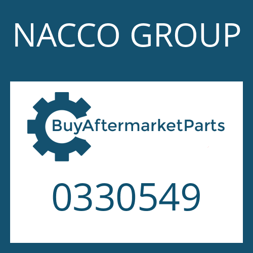 NACCO GROUP 0330549 - SCREW