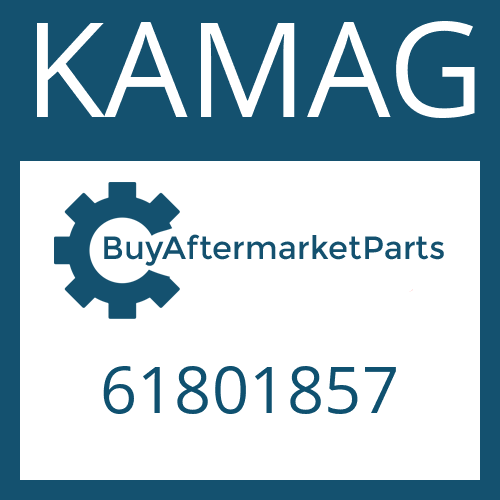 KAMAG 61801857 - O RING