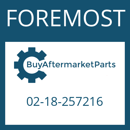 FOREMOST 02-18-257216 - WASHER