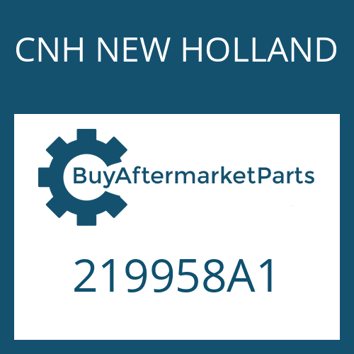 CNH NEW HOLLAND 219958A1 - PLUG