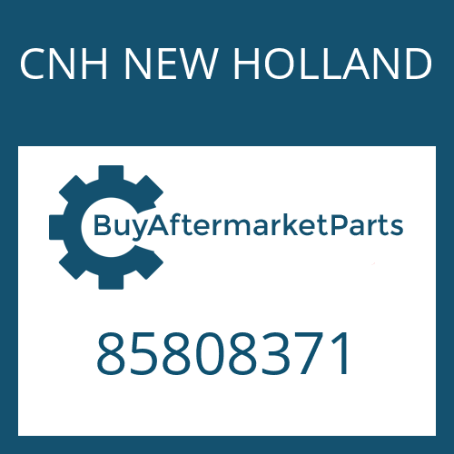 CNH NEW HOLLAND 85808371 - PLUG for Heavy Equipment