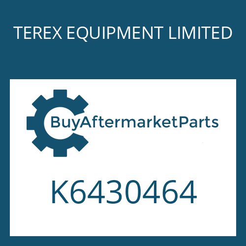 TEREX EQUIPMENT LIMITED K6430464 - O RING