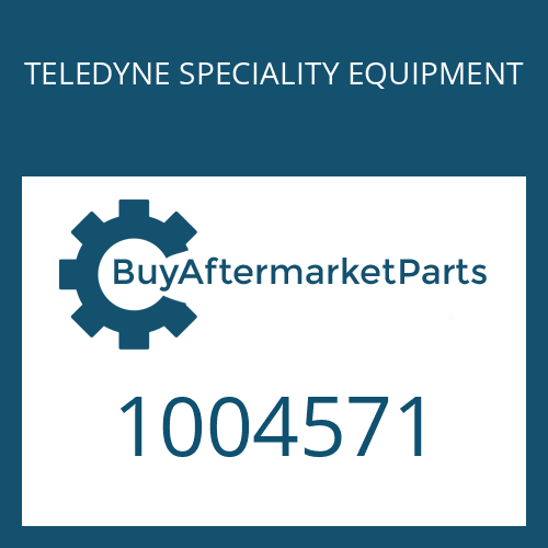 TELEDYNE SPECIALITY EQUIPMENT 1004571 - O RING