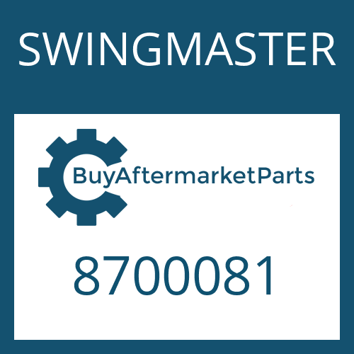 SWINGMASTER 8700081 - O RING