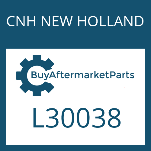 CNH NEW HOLLAND L30038 - PLUG