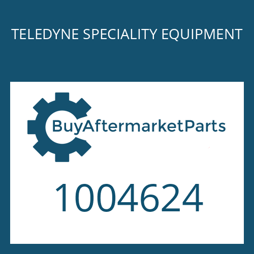 TELEDYNE SPECIALITY EQUIPMENT 1004624 - ASSY-THURST PLATE & BEARING