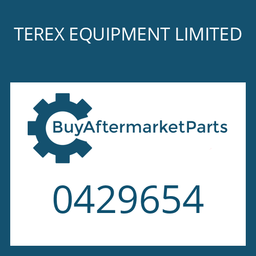 TEREX EQUIPMENT LIMITED 0429654 - STUD