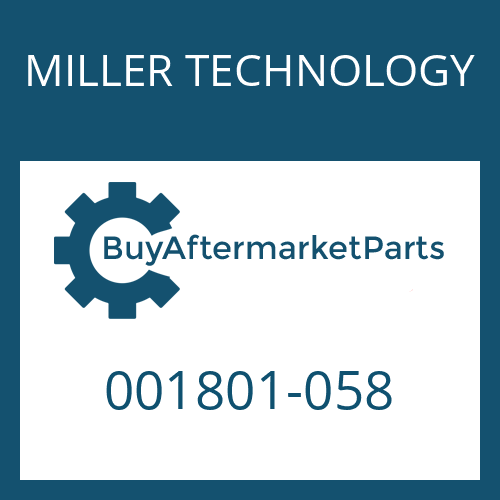 MILLER TECHNOLOGY 001801-058 - CONVERTER IMPELLER HUB OIL SEAL