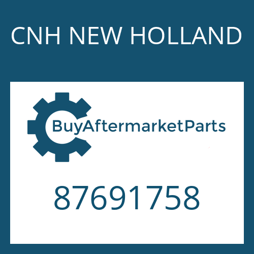 CNH NEW HOLLAND 87691758 - PLUG for Heavy Equipment