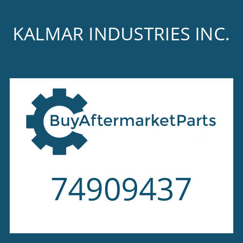 KALMAR INDUSTRIES INC. 74909437 - LOCK PLATE