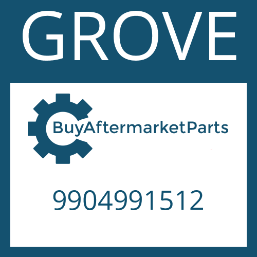 GROVE 9904991512 - GASKET