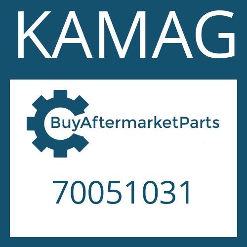 KAMAG 70051031 - WASHER