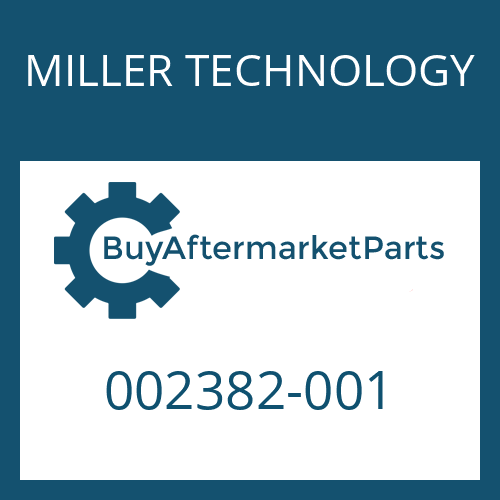 MILLER TECHNOLOGY 002382-001 - BEARING