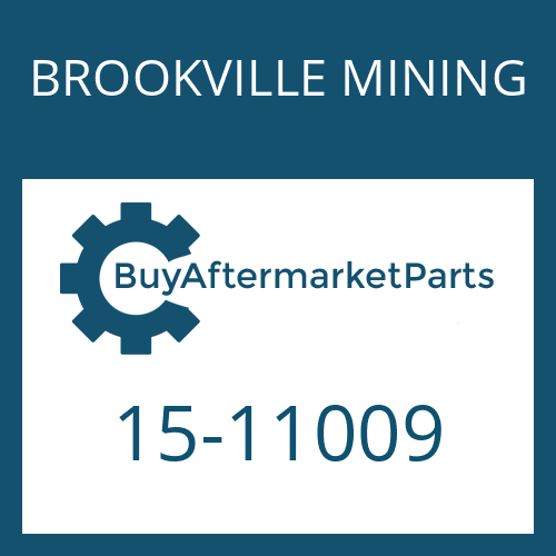 BROOKVILLE MINING 15-11009 - PLUG