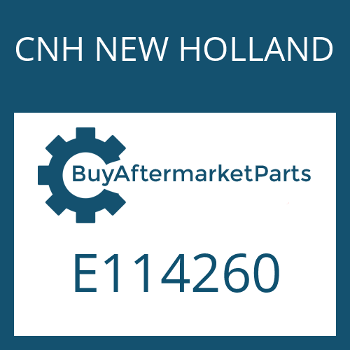 CNH NEW HOLLAND E114260 - GEAR