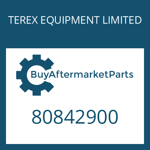 TEREX EQUIPMENT LIMITED 80842900 - OIL SEAL