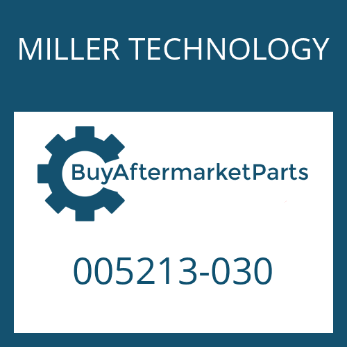 MILLER TECHNOLOGY 005213-030 - INNER CONE