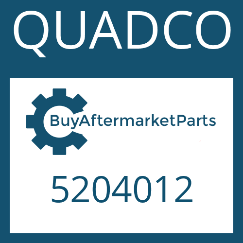 QUADCO 5204012 - WASHER