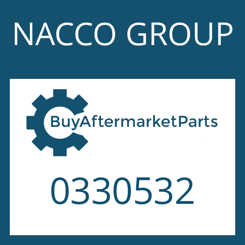 NACCO GROUP 0330532 - OIL SEAL