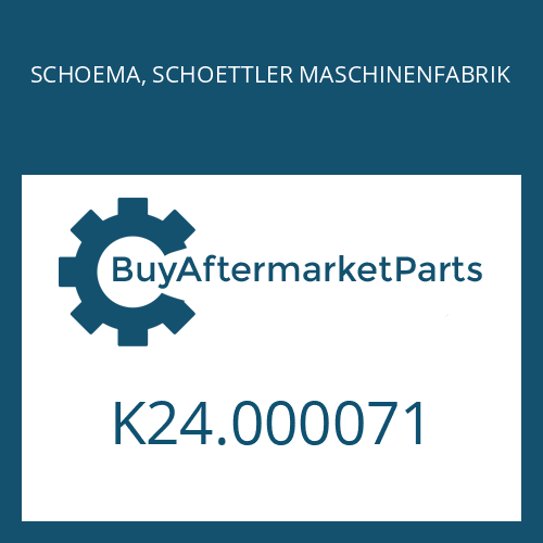 SCHOEMA, SCHOETTLER MASCHINENFABRIK K24.000071 - RING