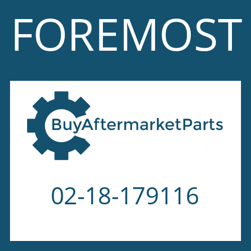 FOREMOST 02-18-179116 - ADJUSTING NUT