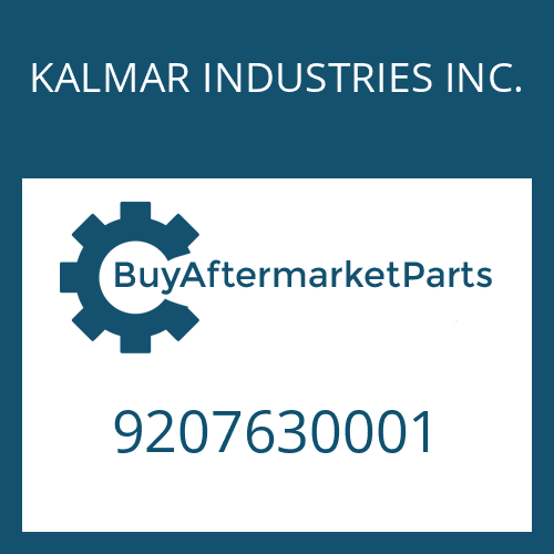 KALMAR INDUSTRIES INC. 9207630001 - WASHER