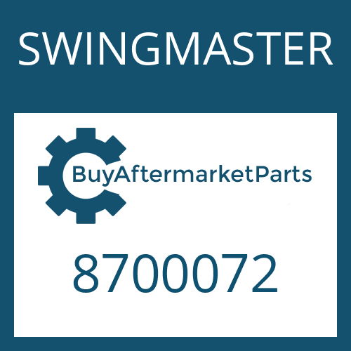 SWINGMASTER 8700072 - O RING