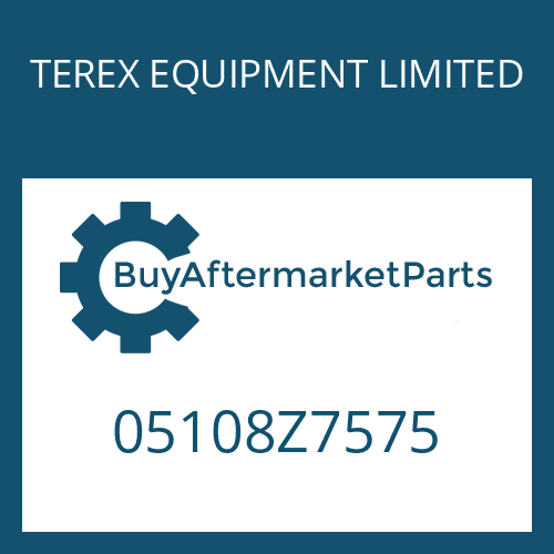 TEREX EQUIPMENT LIMITED 05108Z7575 - DUST COVER