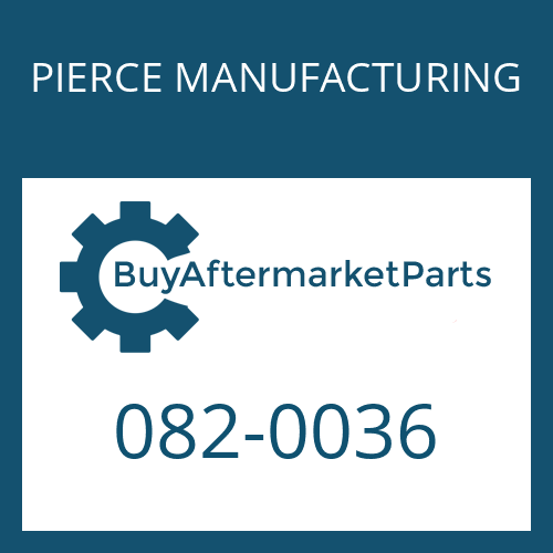 PIERCE MANUFACTURING 082-0036 - WASHER