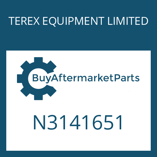 TEREX EQUIPMENT LIMITED N3141651 - PLUG