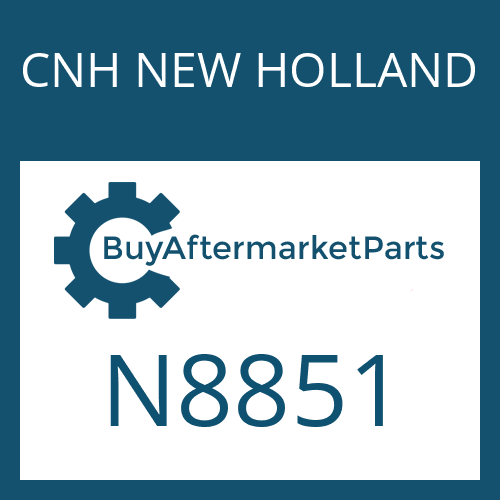 CNH NEW HOLLAND N8851 - PLATE