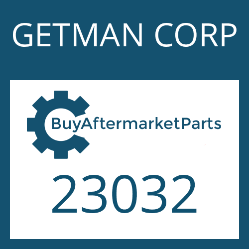 GETMAN CORP 23032 - THRST WASHER