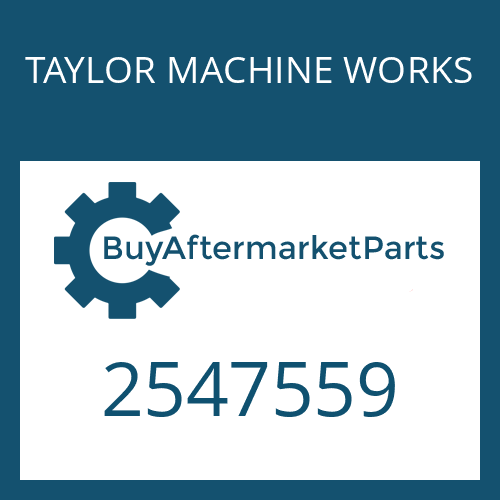 TAYLOR MACHINE WORKS 2547559 - RING